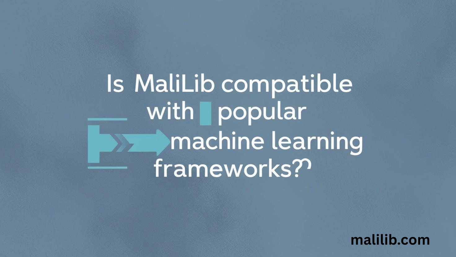 Is MaLiLib compatible with popular machine learning frameworks?